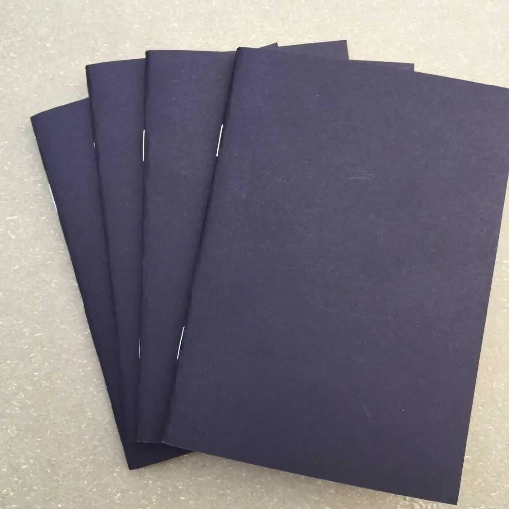 Saddle Stitch Binding Notebook