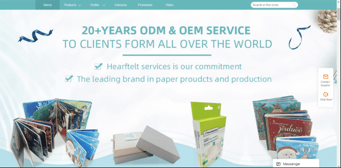 Dongguan Deyi Packaging, offering unique book printing and packaging solutions.